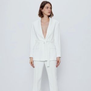 Zara Belted Blazer